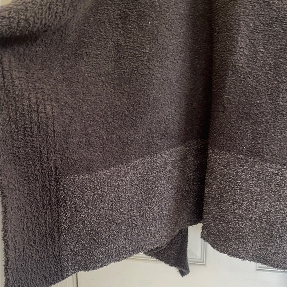 Barefoot Dreams Charcoal Poncho - Picture 5 of 5